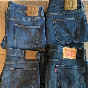 Lot of 4 Men’s Jeans All Size 34x34